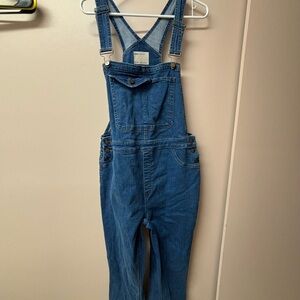 ASOS Denim Jumpsuit with Contrast Stitching